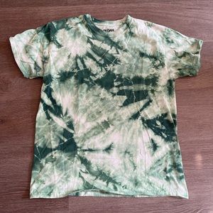 Handmade Green Tie Dye Shirt